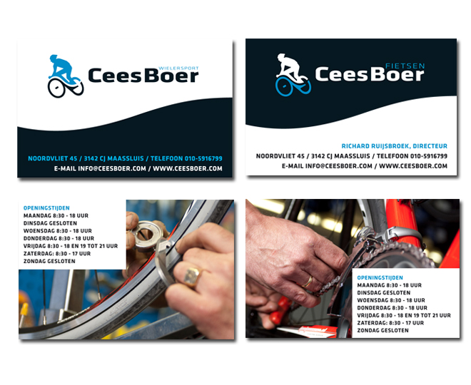 visitekaartjes Cees Boer fietsen