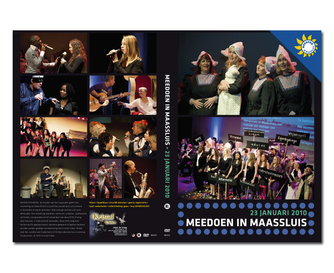 Meedoen DVD box