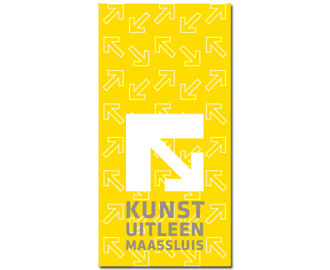 KunstUitleen Maassluis vlag