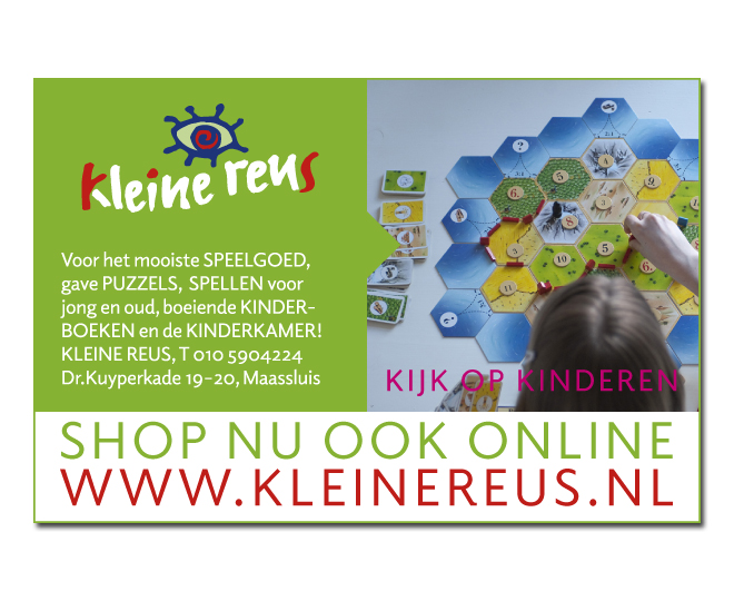 Kleine Reus advertentie