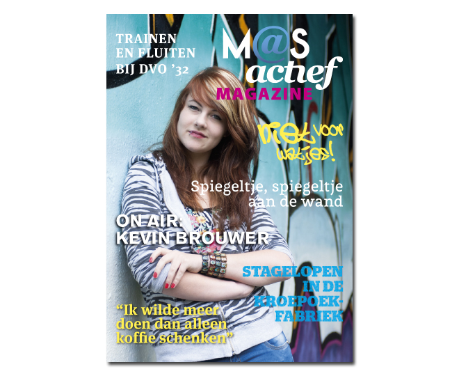 MaS Actief Magazine cover
