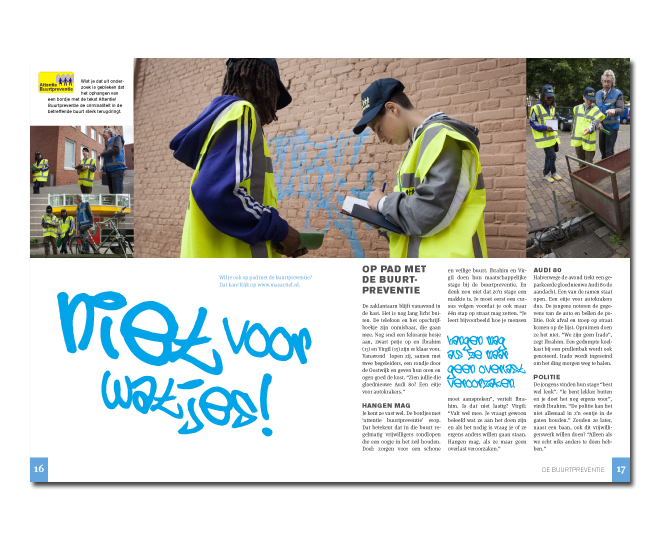 MaS Actief Magazine niet voor watjes