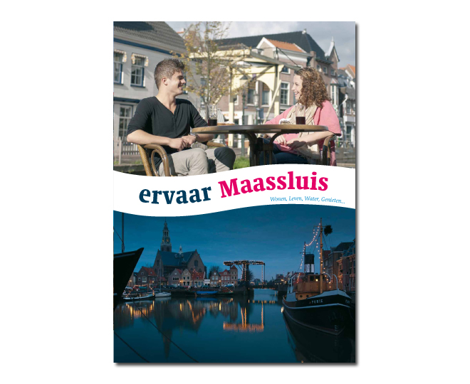 Cover Ervaar Maassluis, promotiebrochure