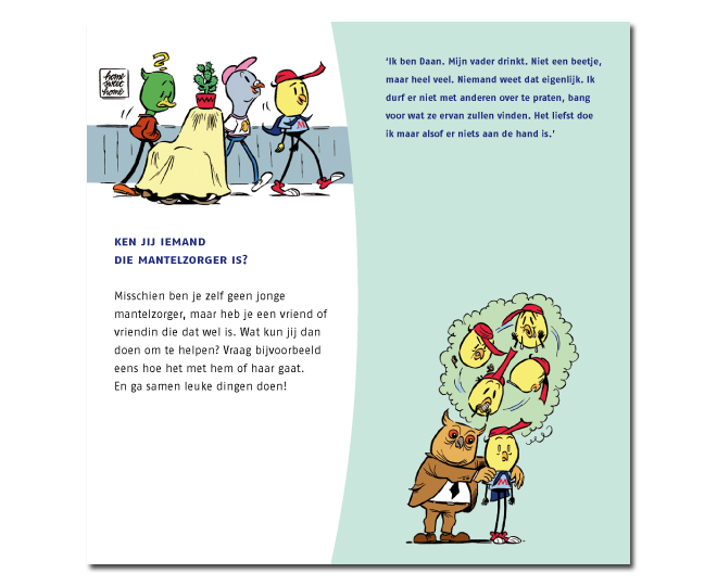 Jonge Mantelzorgers brochure basisschool