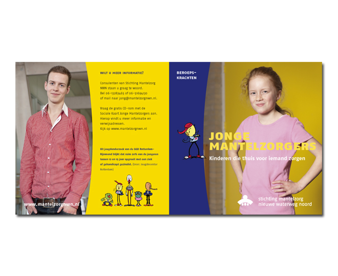 Jonge Mantelzorgers brochure beroepskrachten