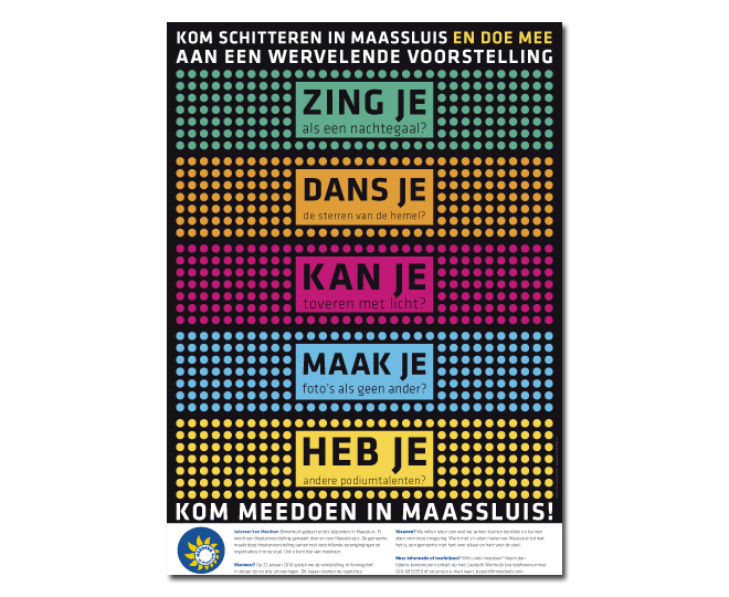 Meedoen poster