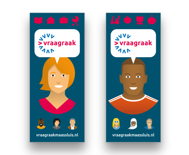 VraagRaak banners