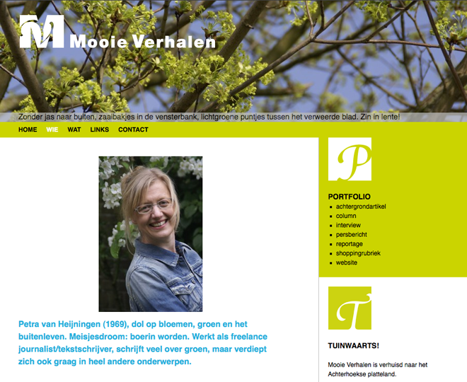website wordpress Mooie Verhalen